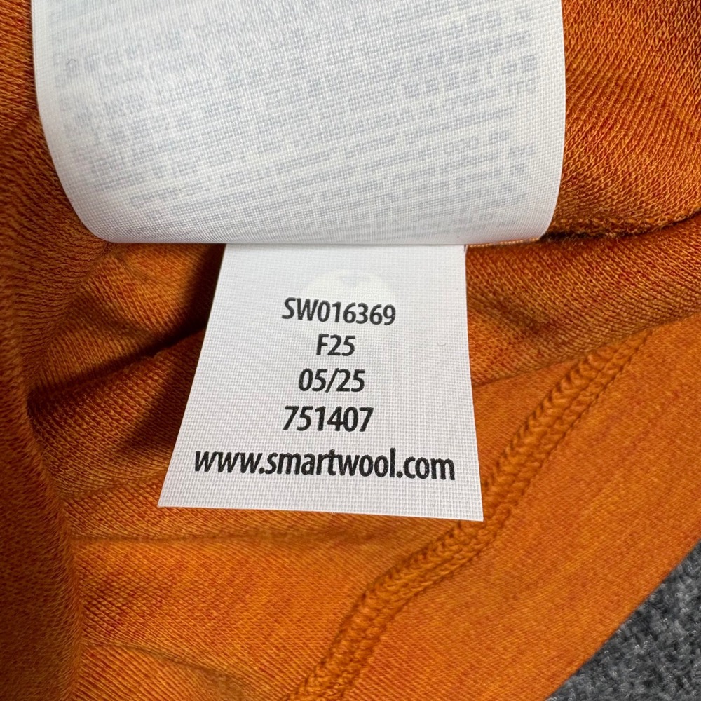 Smartwool Merino 250 Base Layer Crew Women's M Marmalade Heather Orange SW016369 - Picture 8 of 12